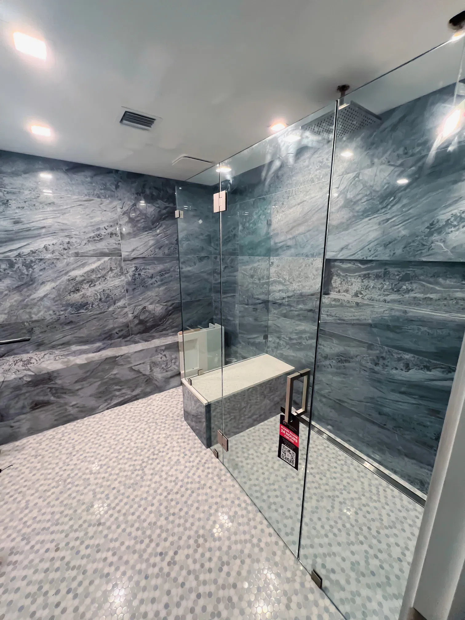 Door and Panel Shower 3/8” Clear Monolithic Tempered Glass