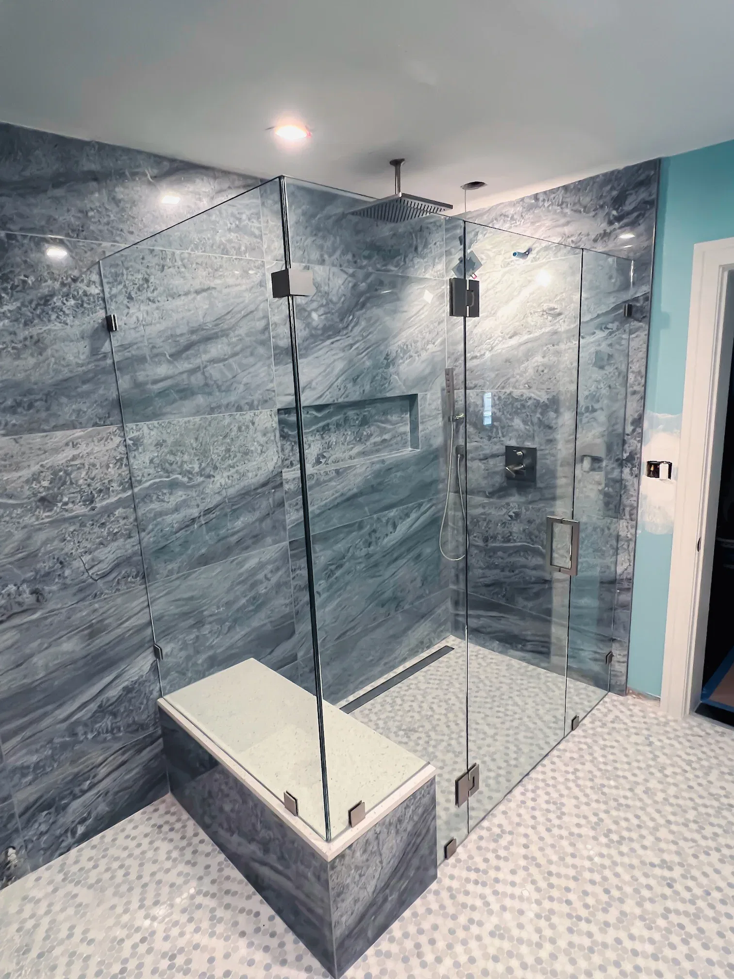 Door and Panel Shower 3/8” Clear Monolithic Tempered Glass