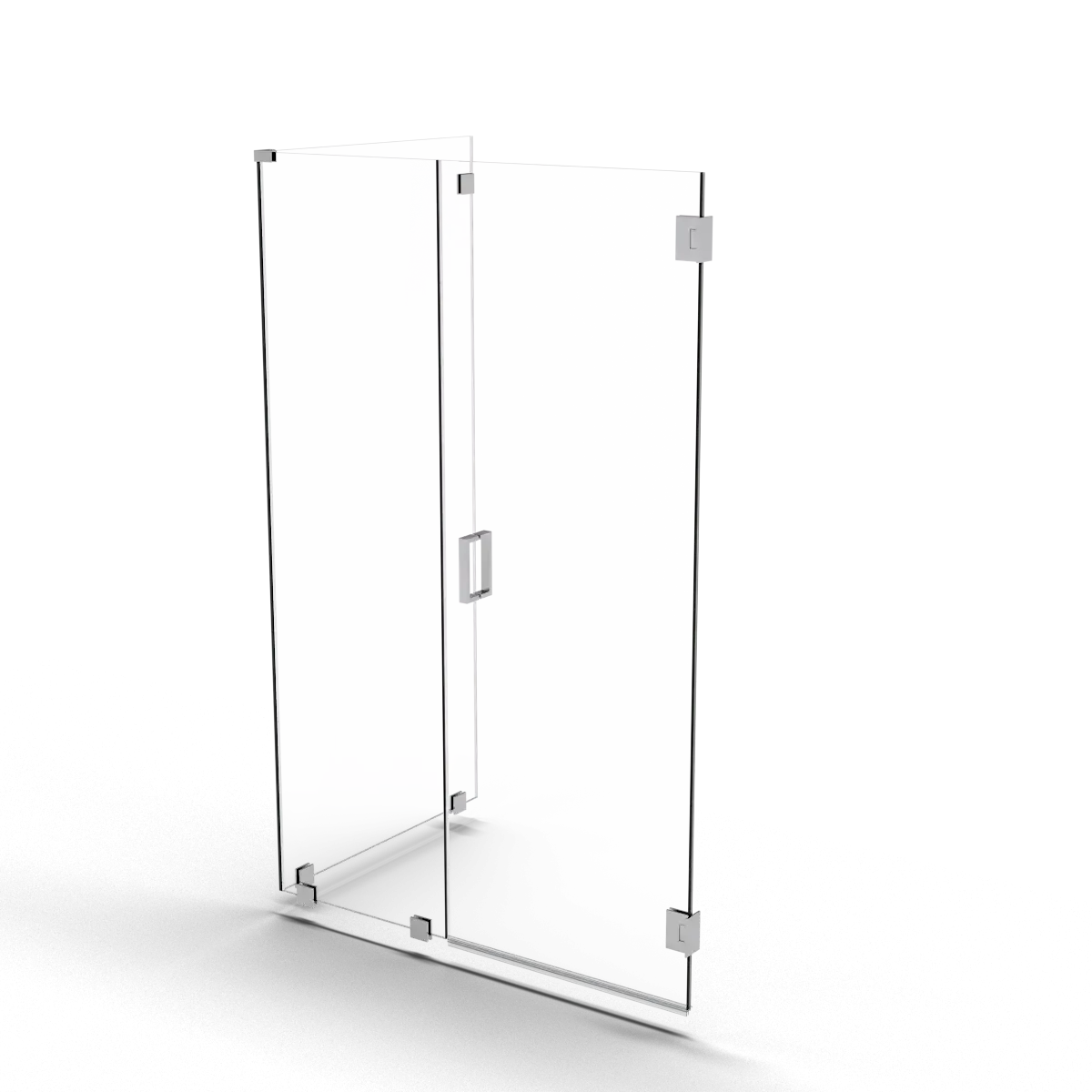 90° Angle Shower