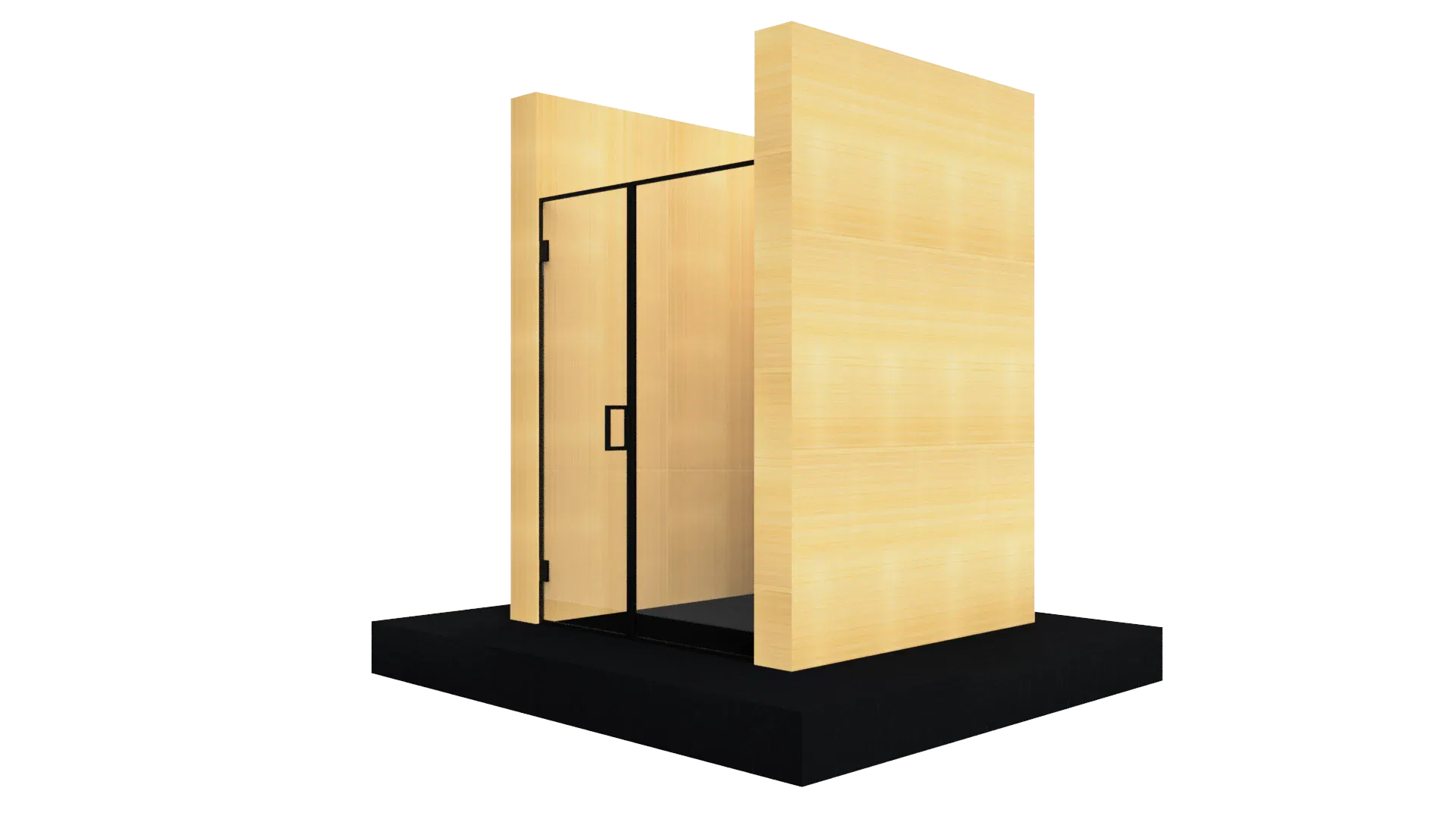 High-quality glass and mirror showcase from A Crystal Glass & Mirror for home or office decor.
