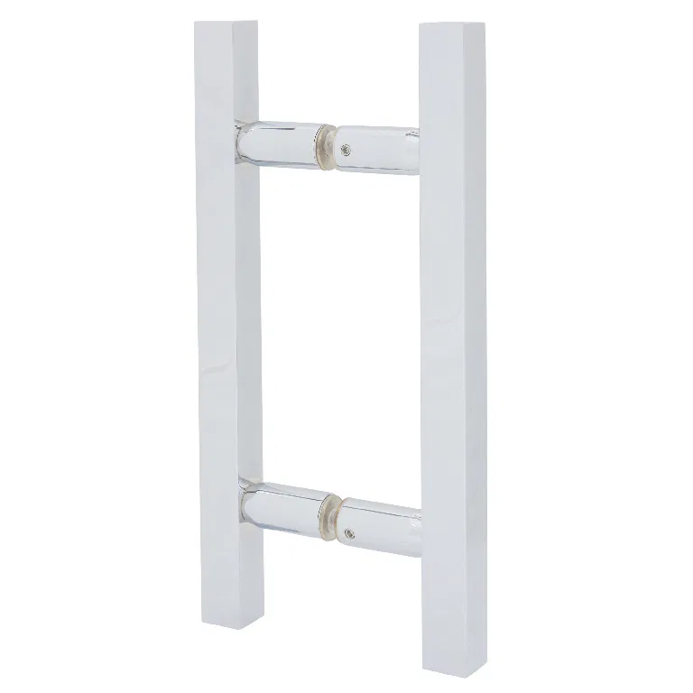 High-quality glass door handle for elegant home or office decor.