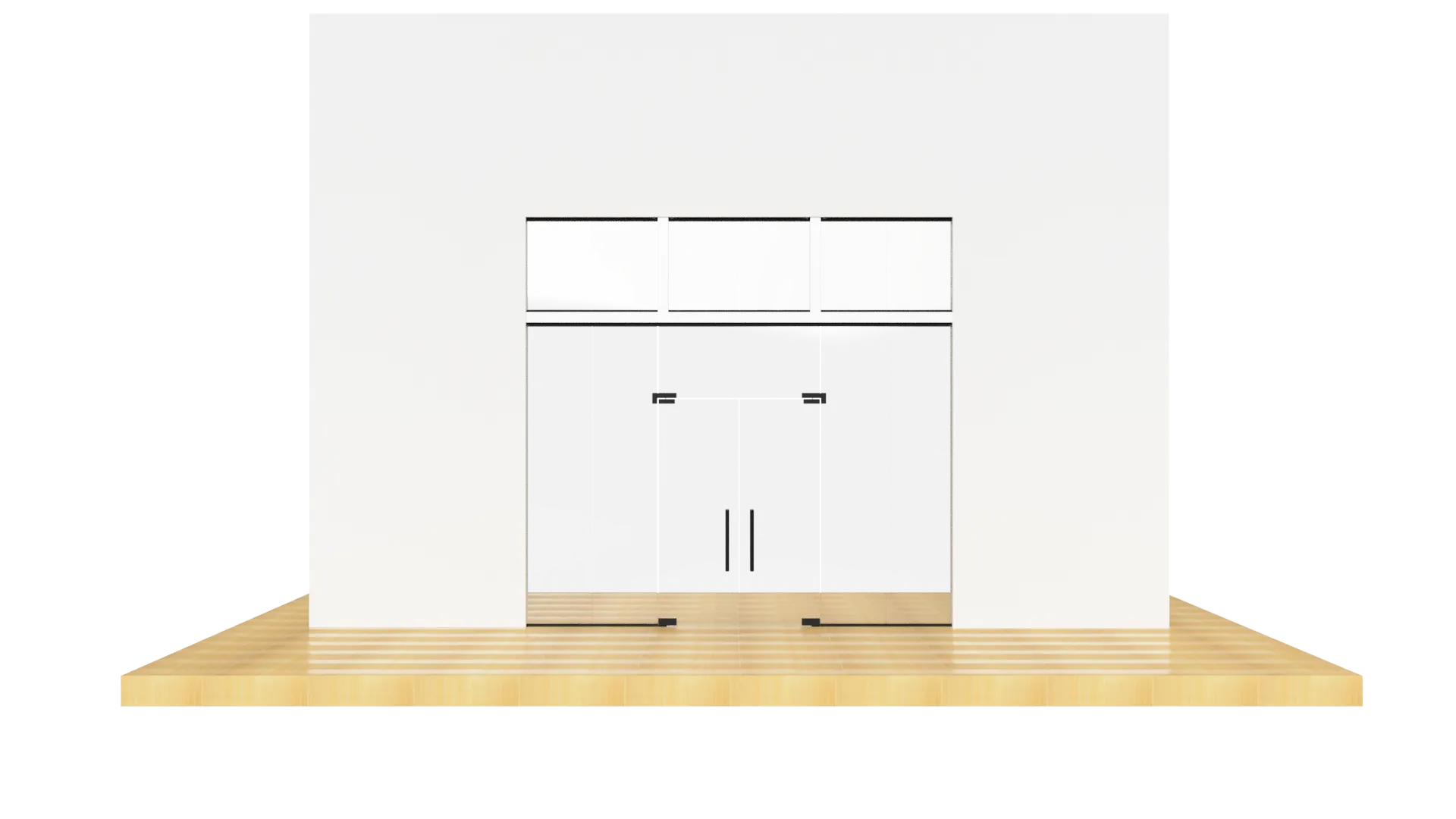 Stylish glass and mirror doors enhance modern interiors with reflective finishes and clean design.