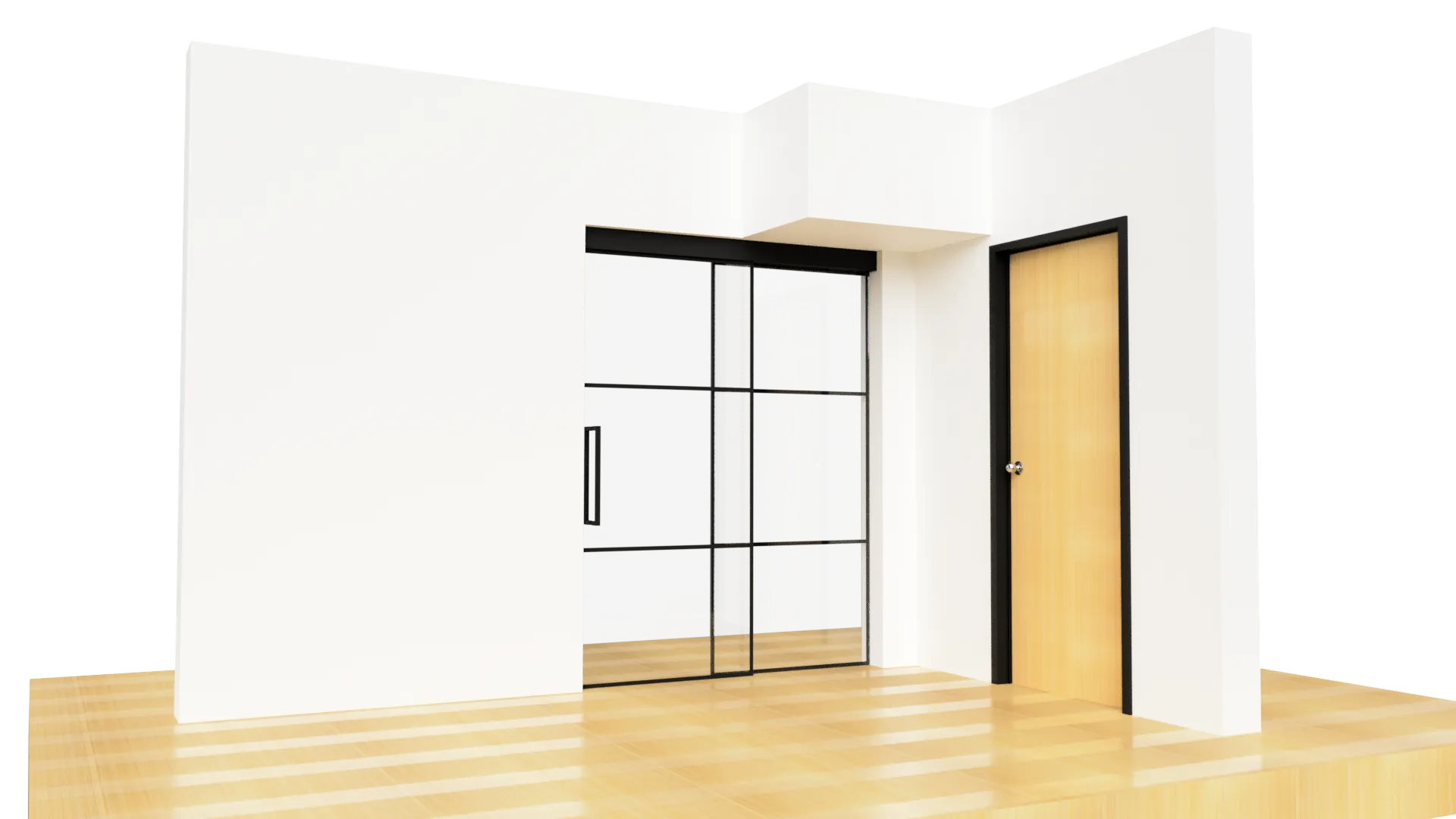 High-quality glass mirror and door for stylish home design.