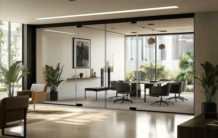 Frameless Glass Partitions
