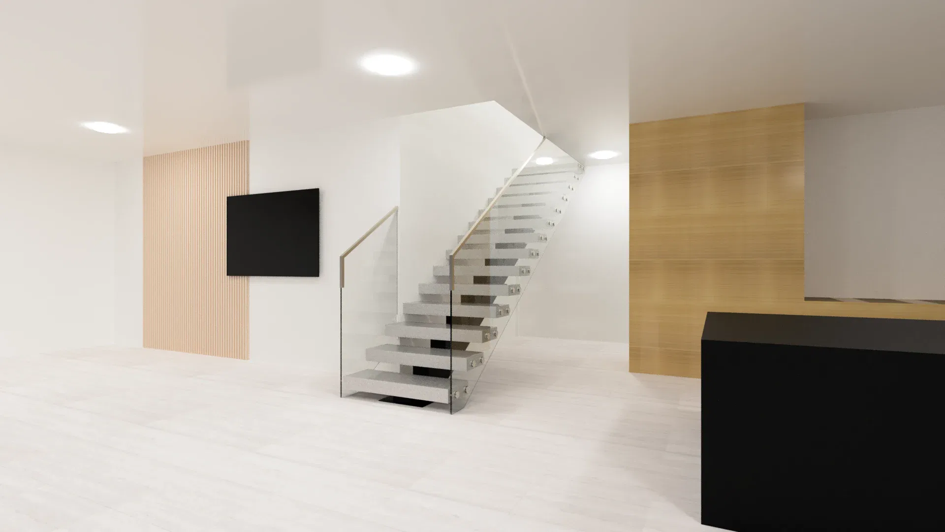 Floating Stairs | Miami Residence