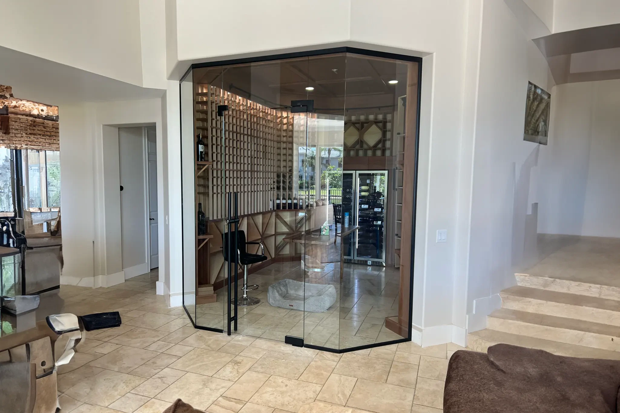 Wine cellar 1/2 clear glass