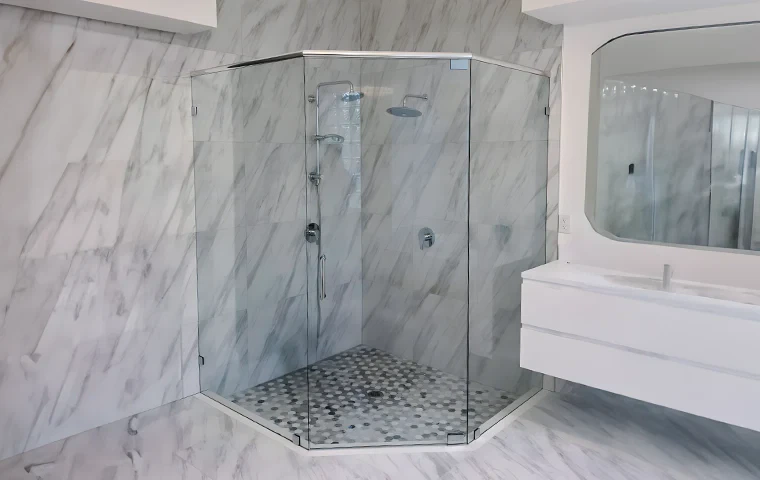 Shower Door With Header