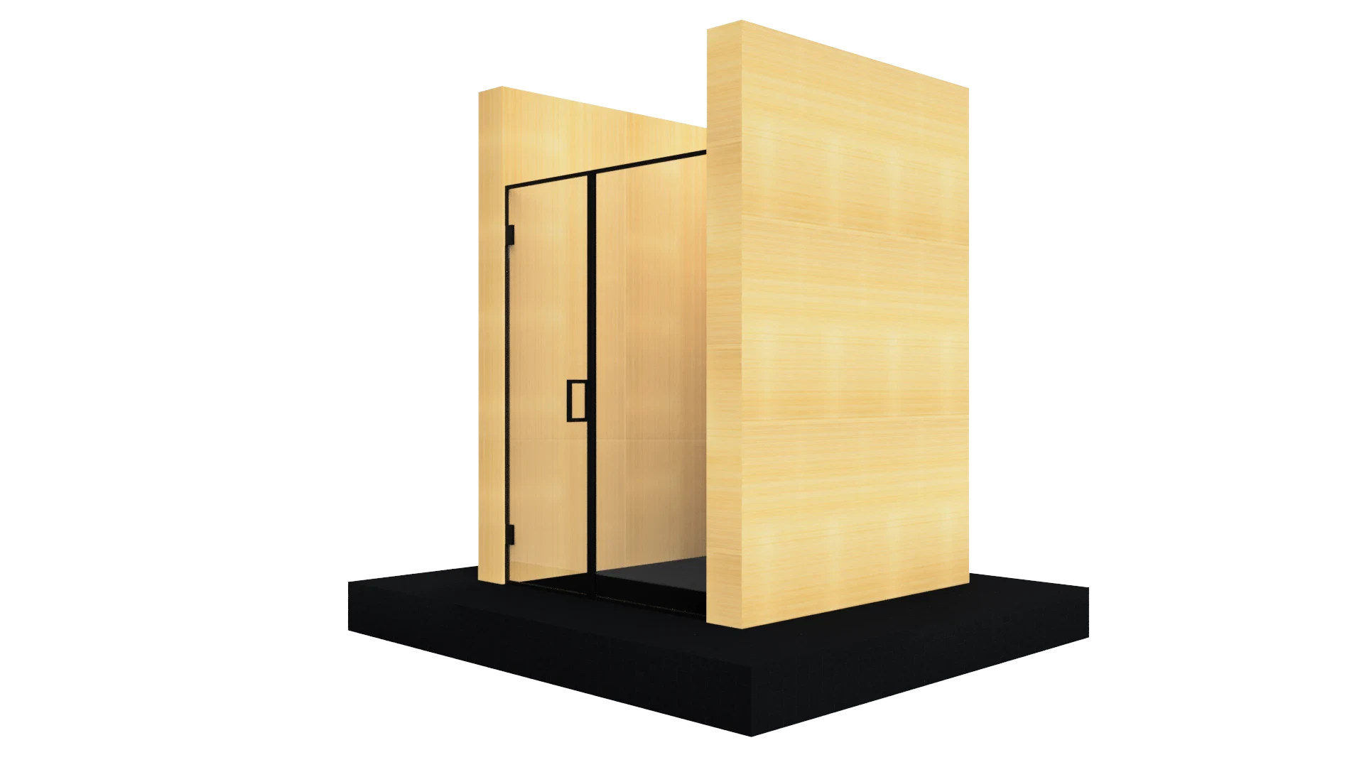 High-quality glass and mirror showcase from A Crystal Glass & Mirror for home or office decor.