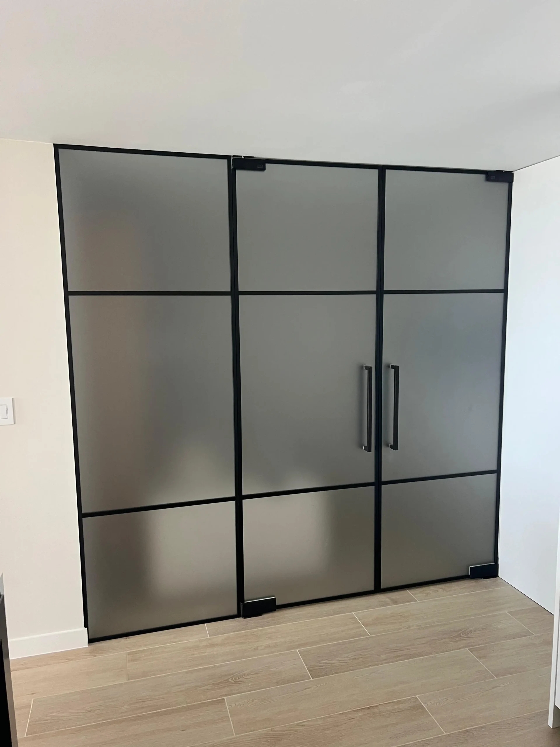 Glass Partition in Boca Raton Residence