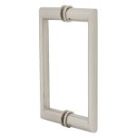 High-quality mirror frame for glass installation.