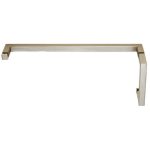Precise stainless steel mirror edge trim for high-quality glass finishing.