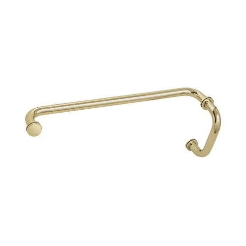 Elegant gold towel bar for bathroom decor and functionality.