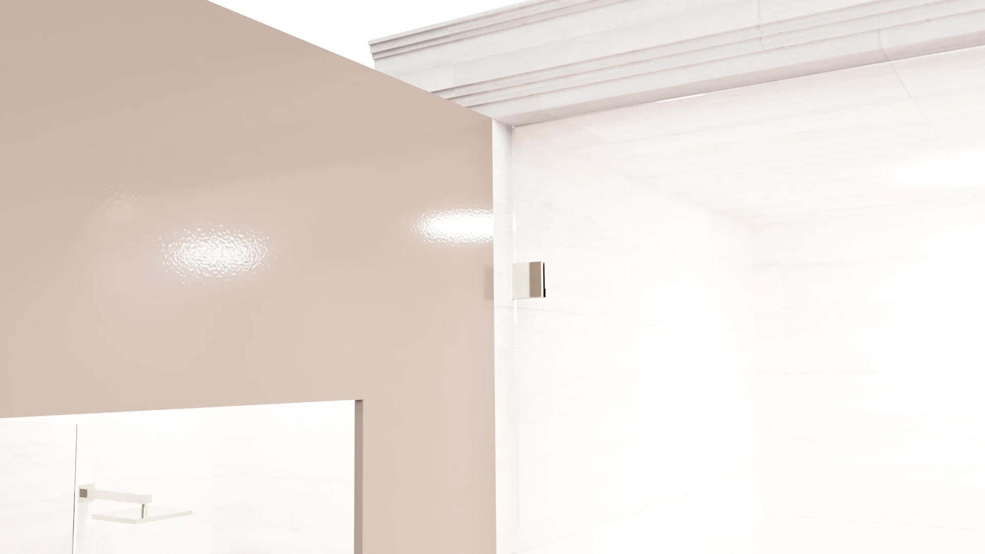 High-quality custom crystal glass and mirror for elegant interior decor and professional finishing.