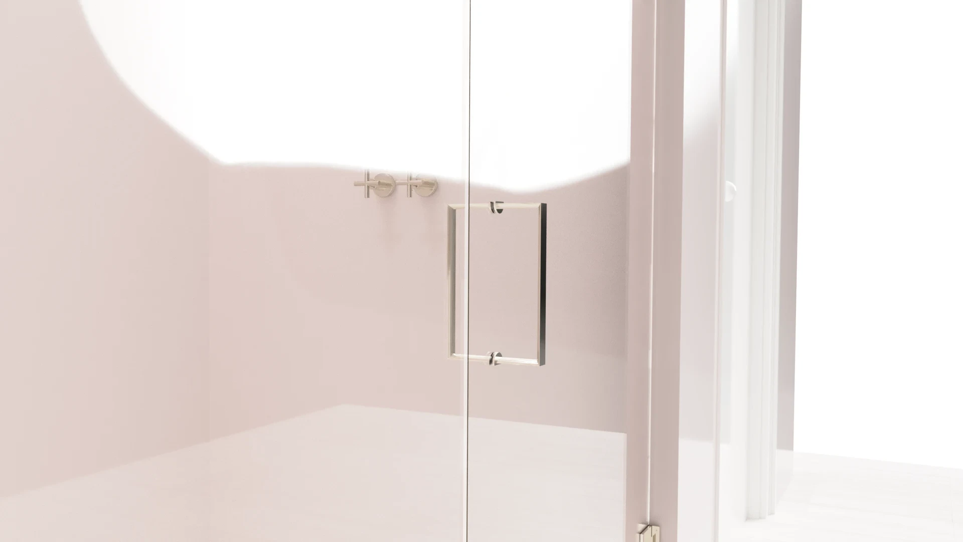High-quality crystal glass mirror for elegant interior design.