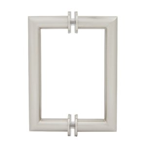 White glass mirror frame for home decor and interior design.