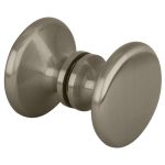 High-quality crystal glass and mirror door knob for elegant home décor and stylish hardware.