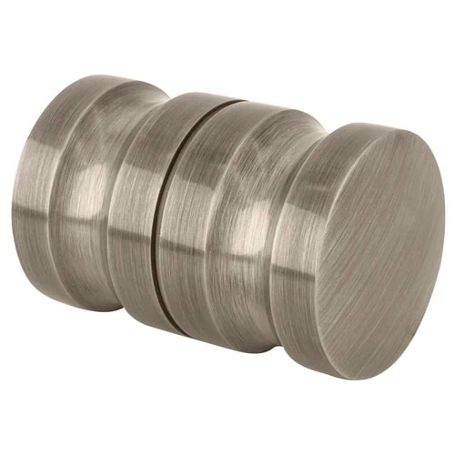 High-quality brushed metal door knob for modern interiors. Durable and stylish hardware.