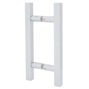 High-quality glass door handle for elegant home or office decor.