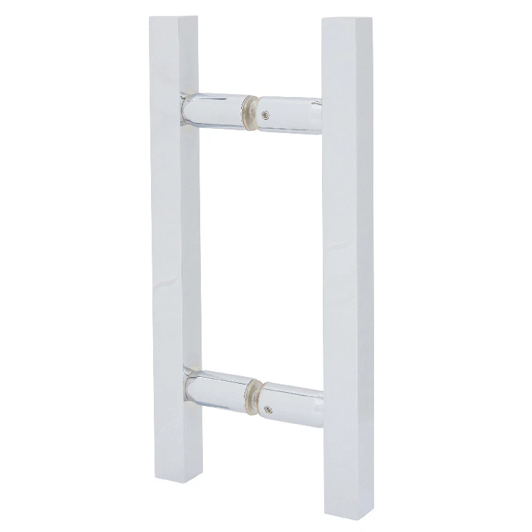 High-quality glass door handle for elegant home or office decor.