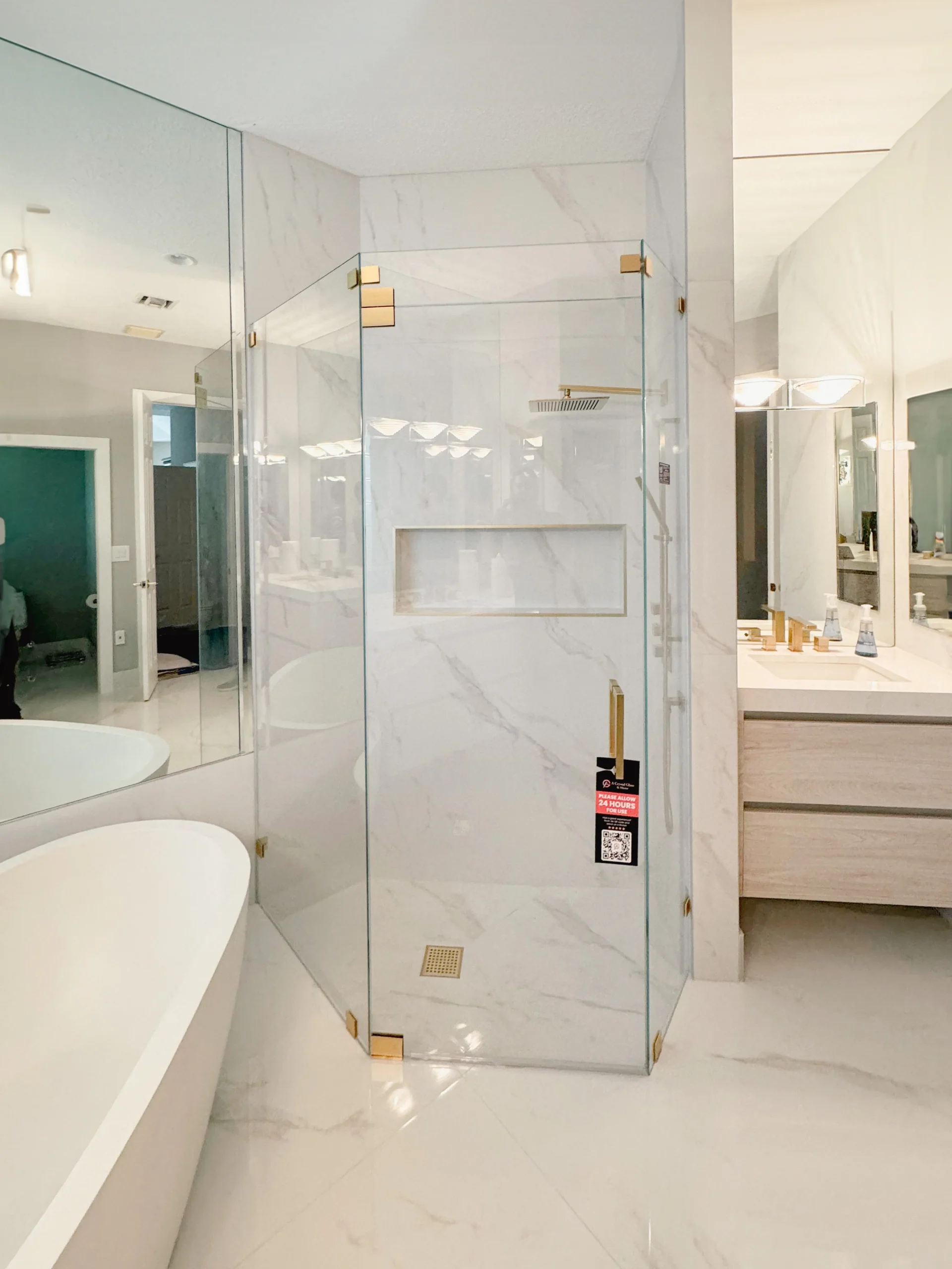 Delray Beach Custom Glass Shower Doors