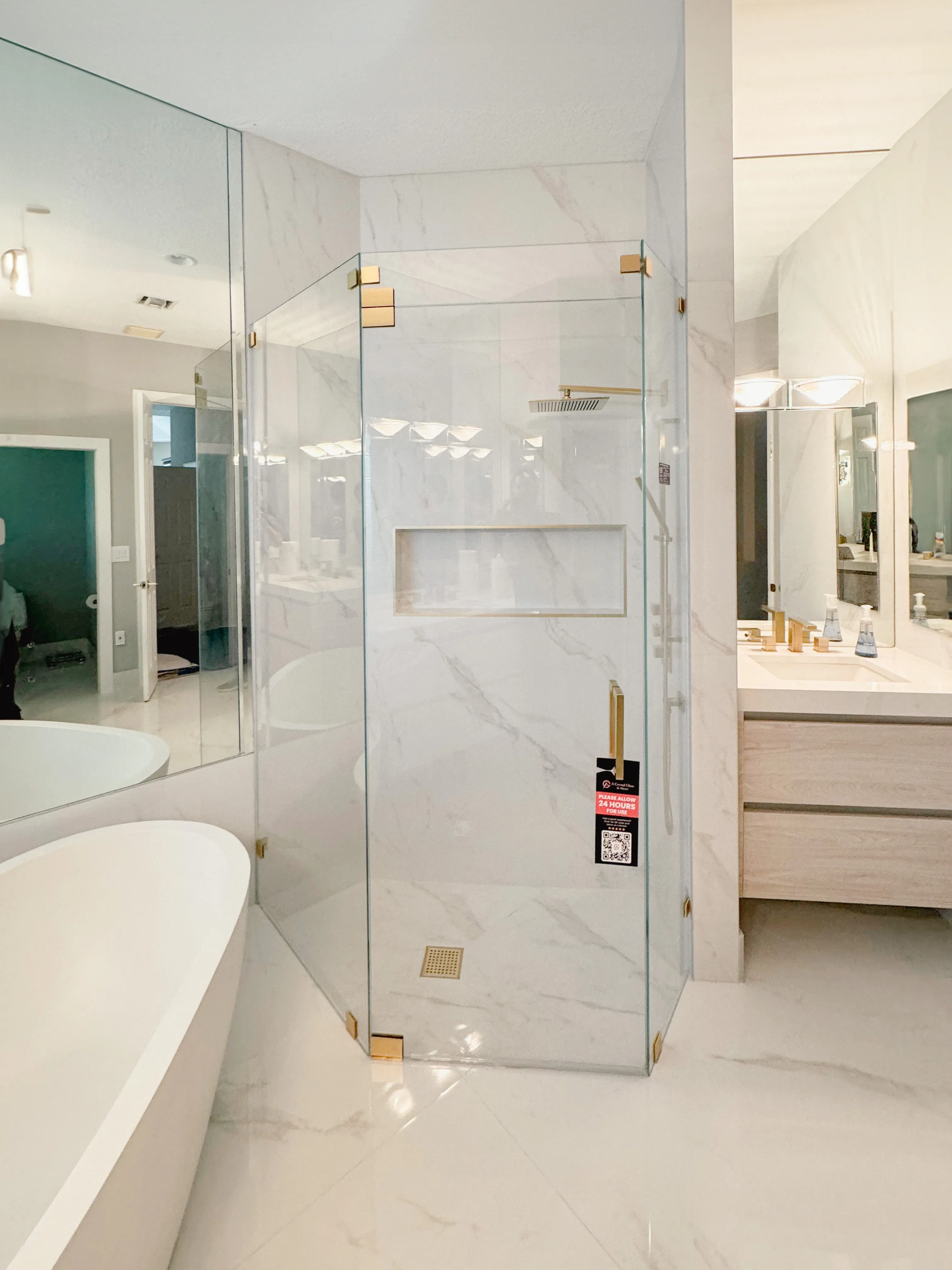 Delray Beach Custom Glass Shower Doors