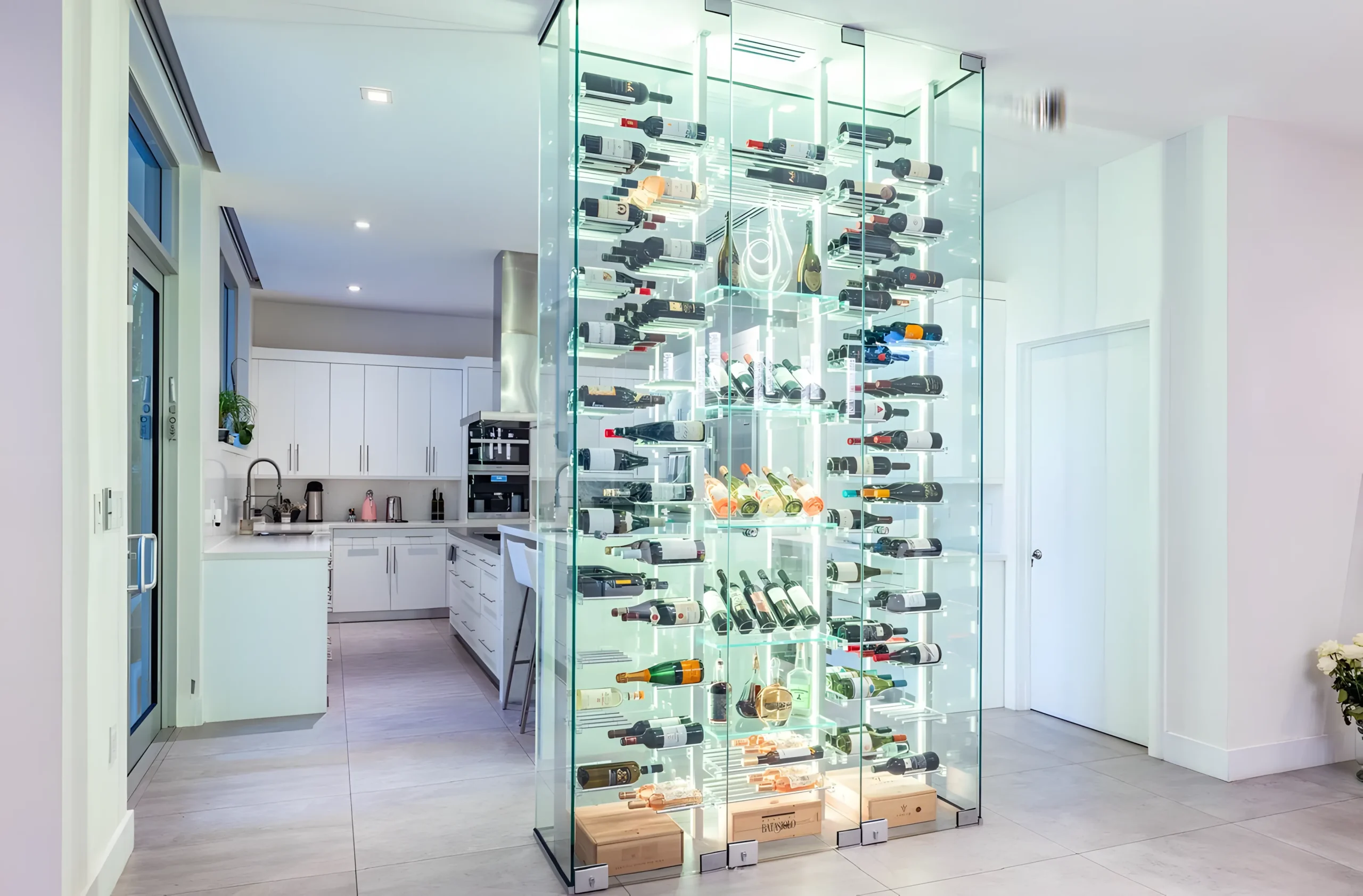 Wine Cellar at 75 The Roads Residence