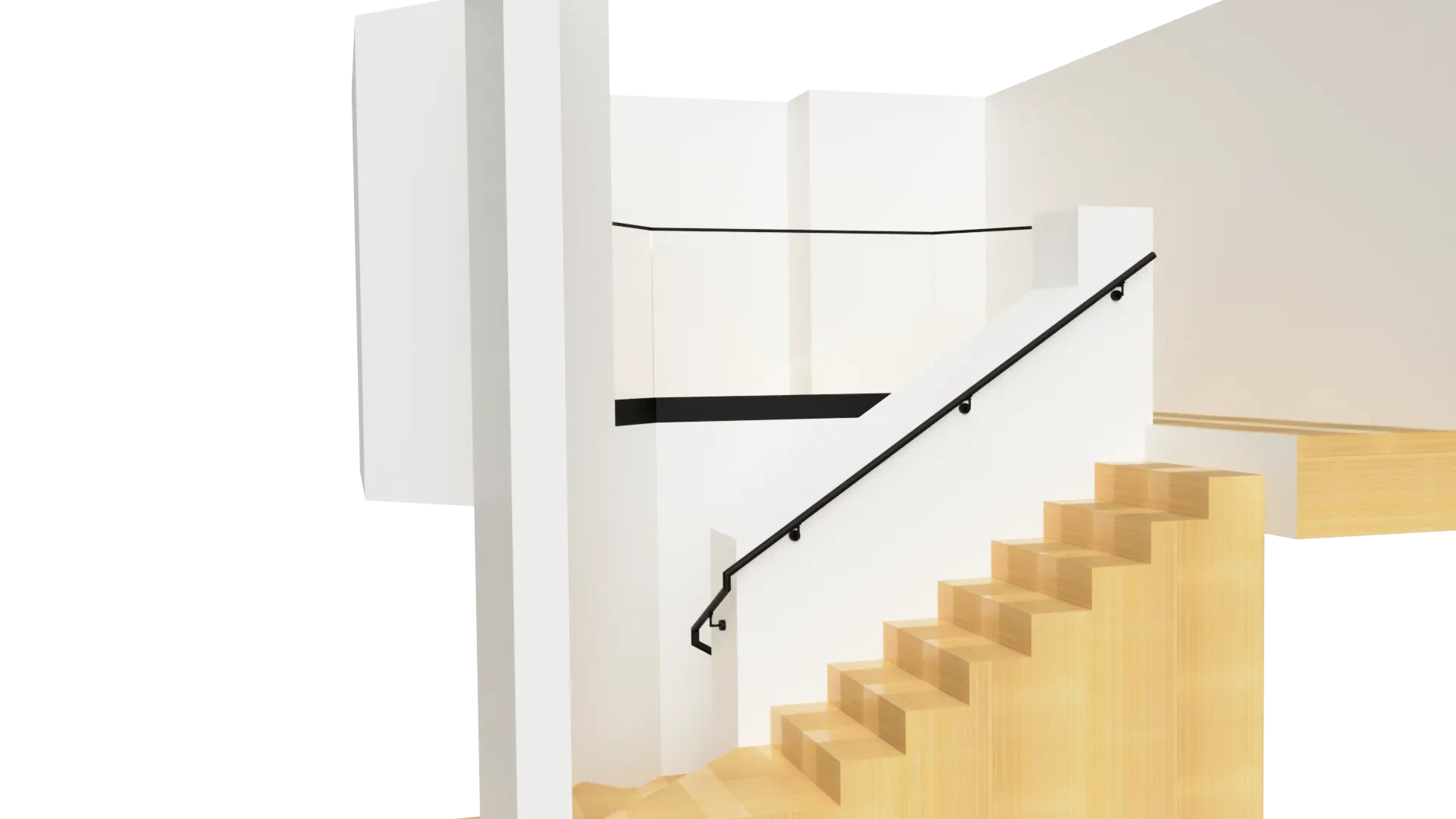 Glass Railing | Circle Pound Ct Residence
