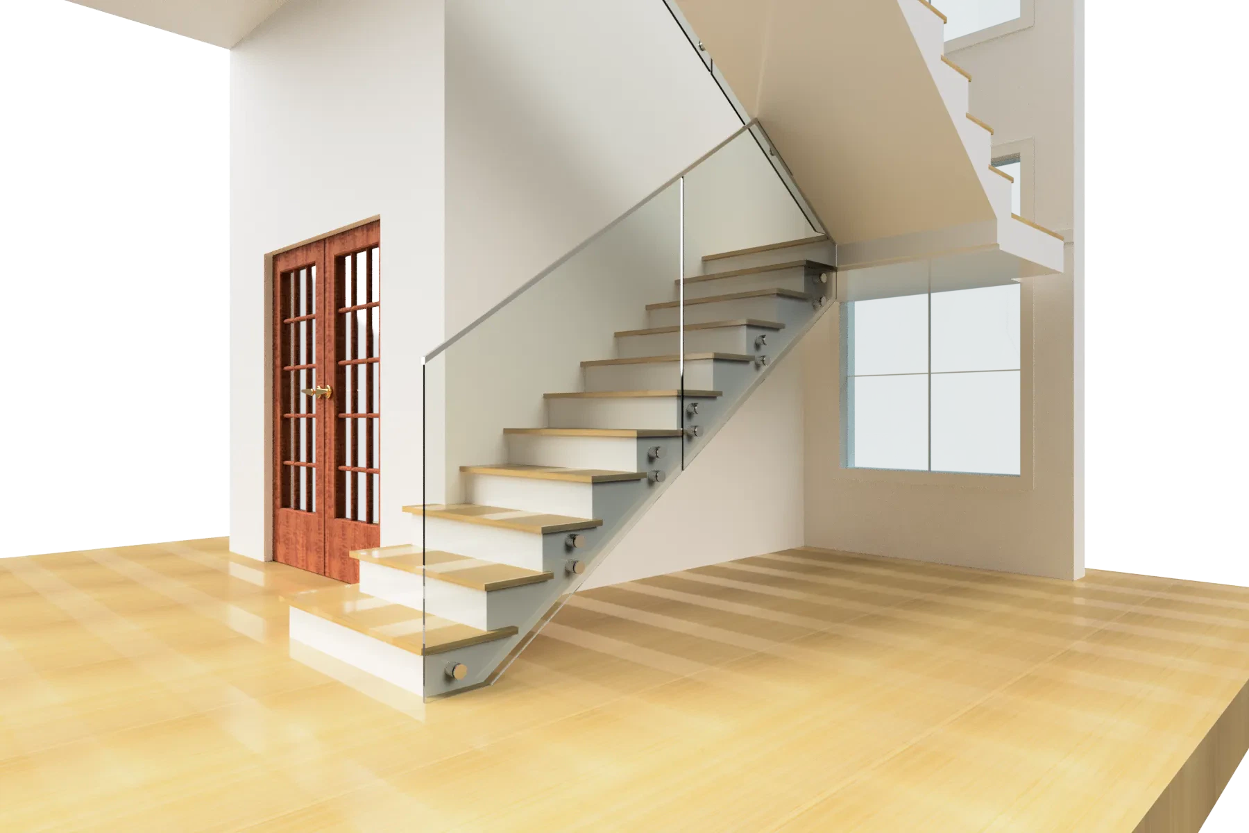 Glass Railing | Scott Schoder Residence