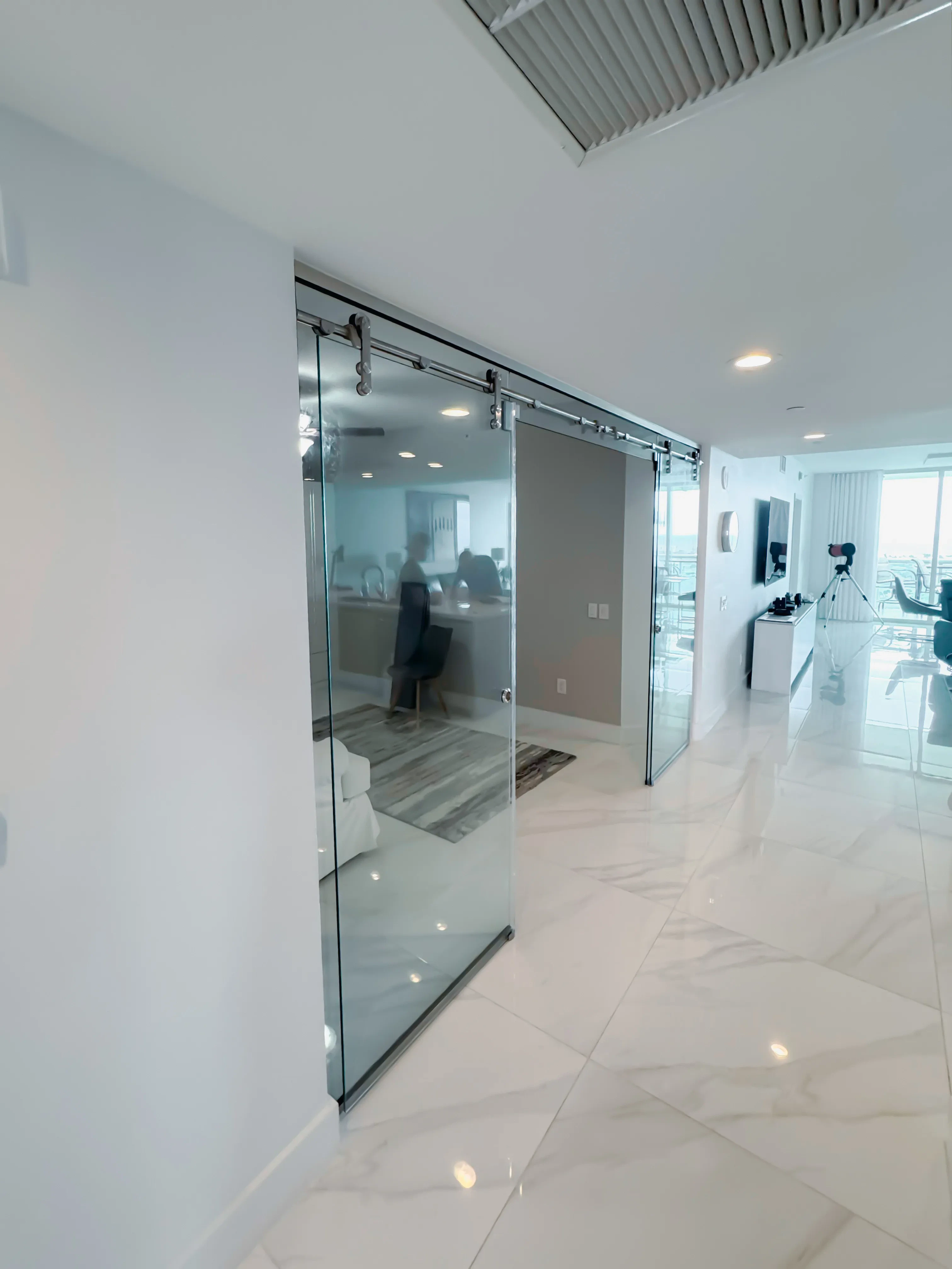 High-quality glass sliding doors for modern homes and offices. Customizable, stylish, and durable for seamless space division.