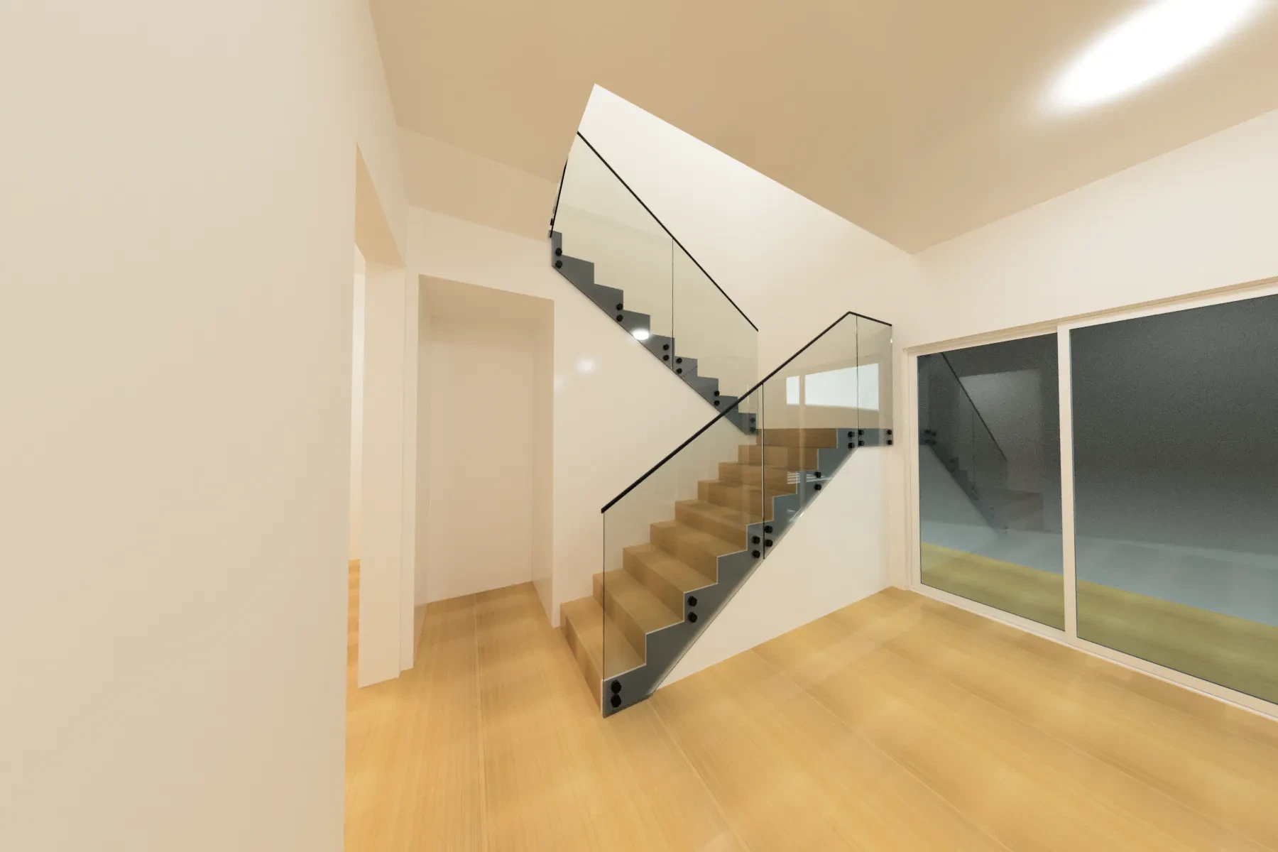 Glass Railing | N Flagler Dr Residence