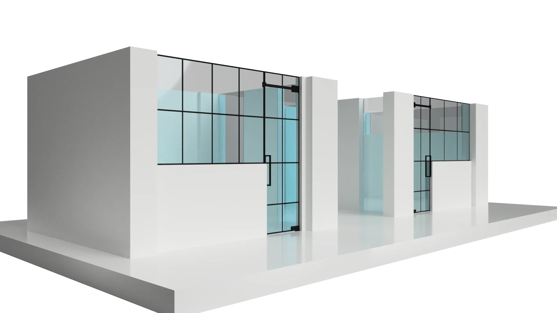 Glass Partition | North Ocean Blvd Office