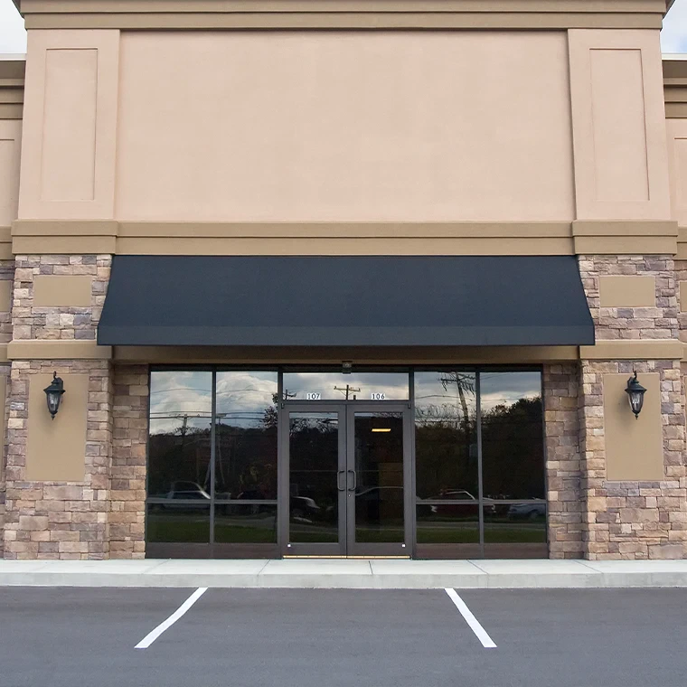 High-quality glass and mirror installation services for commercial buildings.