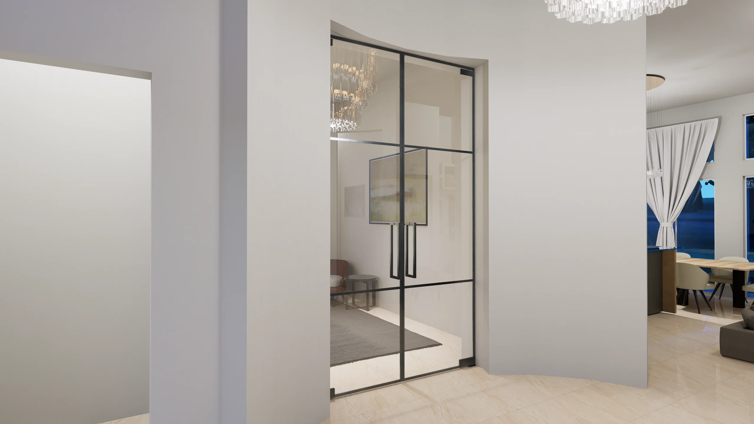 Glass Partition | Via Paradisio Residence