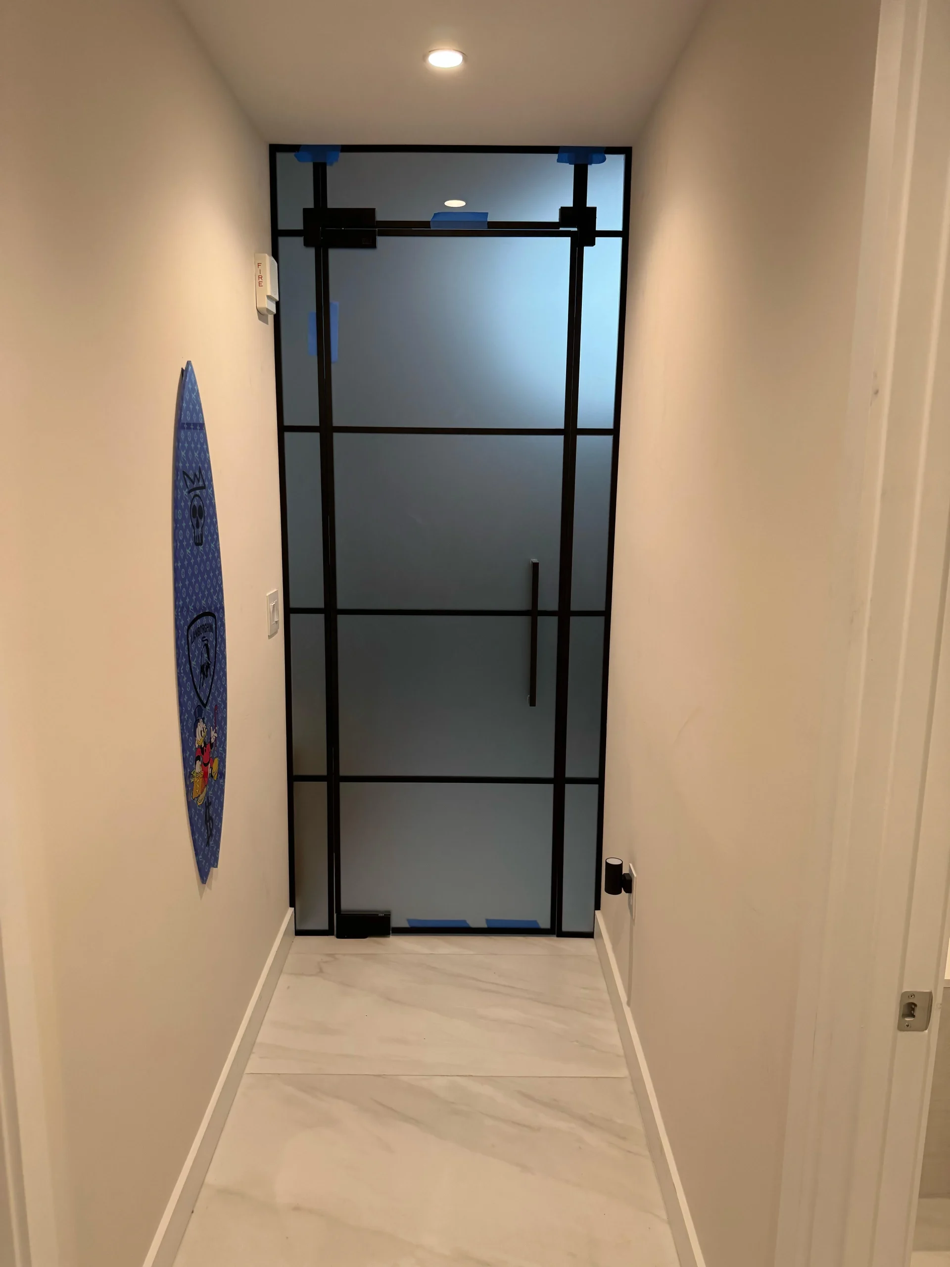 Glass Partitions | SE Mizner Blvd Residence