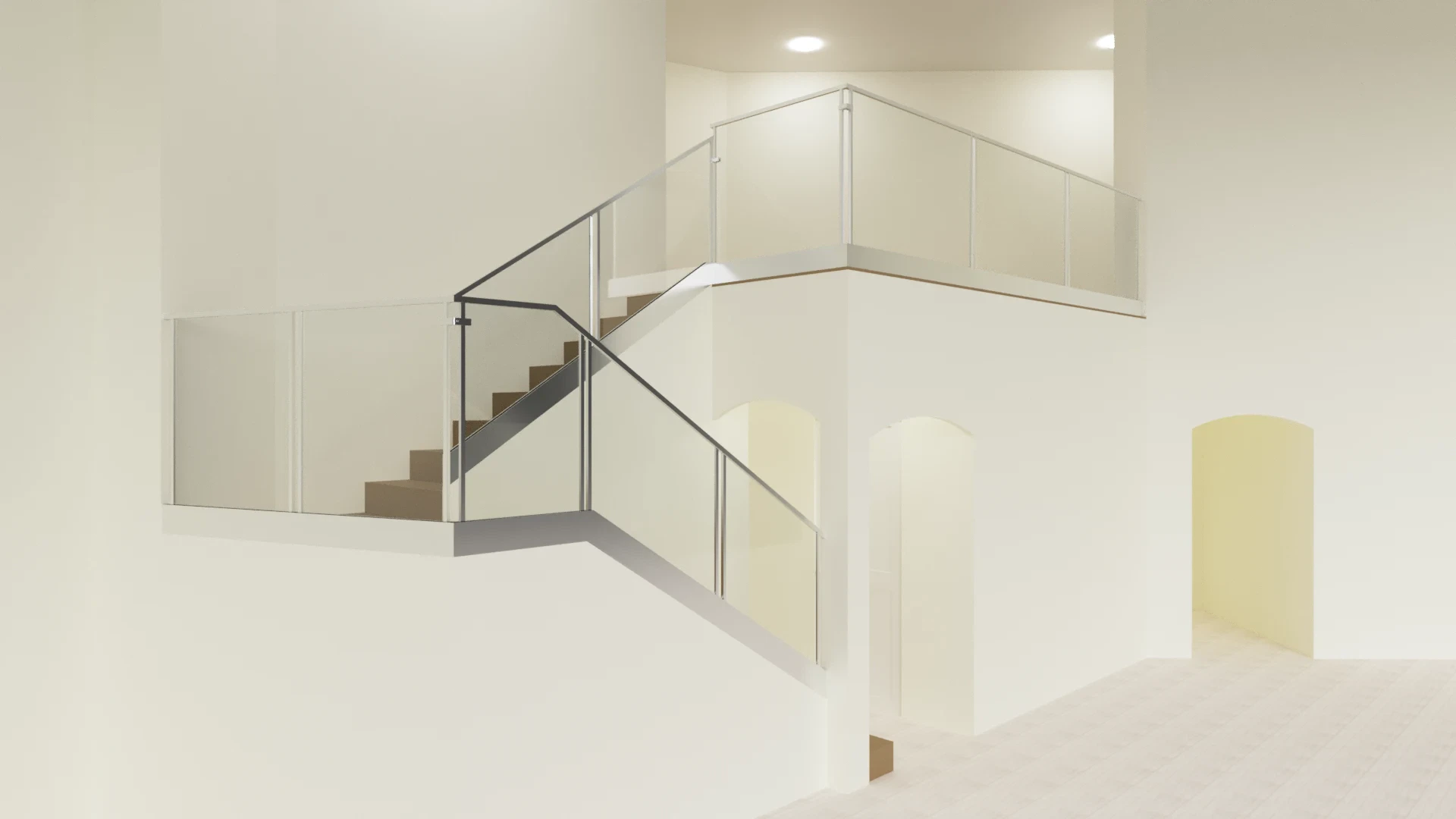 Glass Railing | Kensington Court Residence