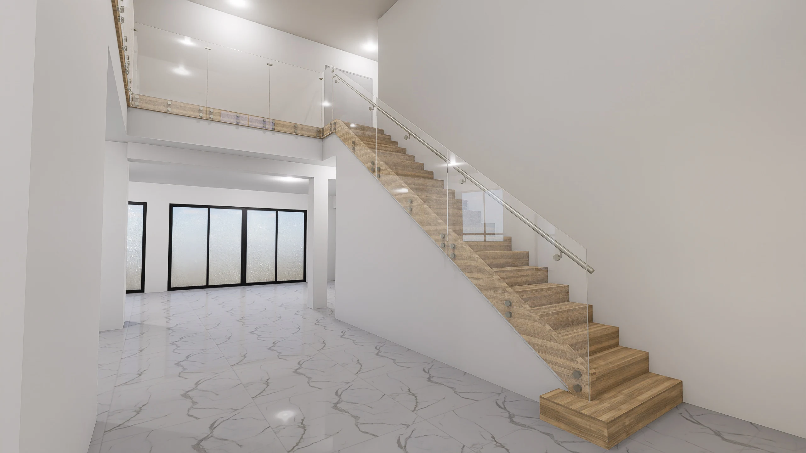 Glass Railing | Apex Sub-Division