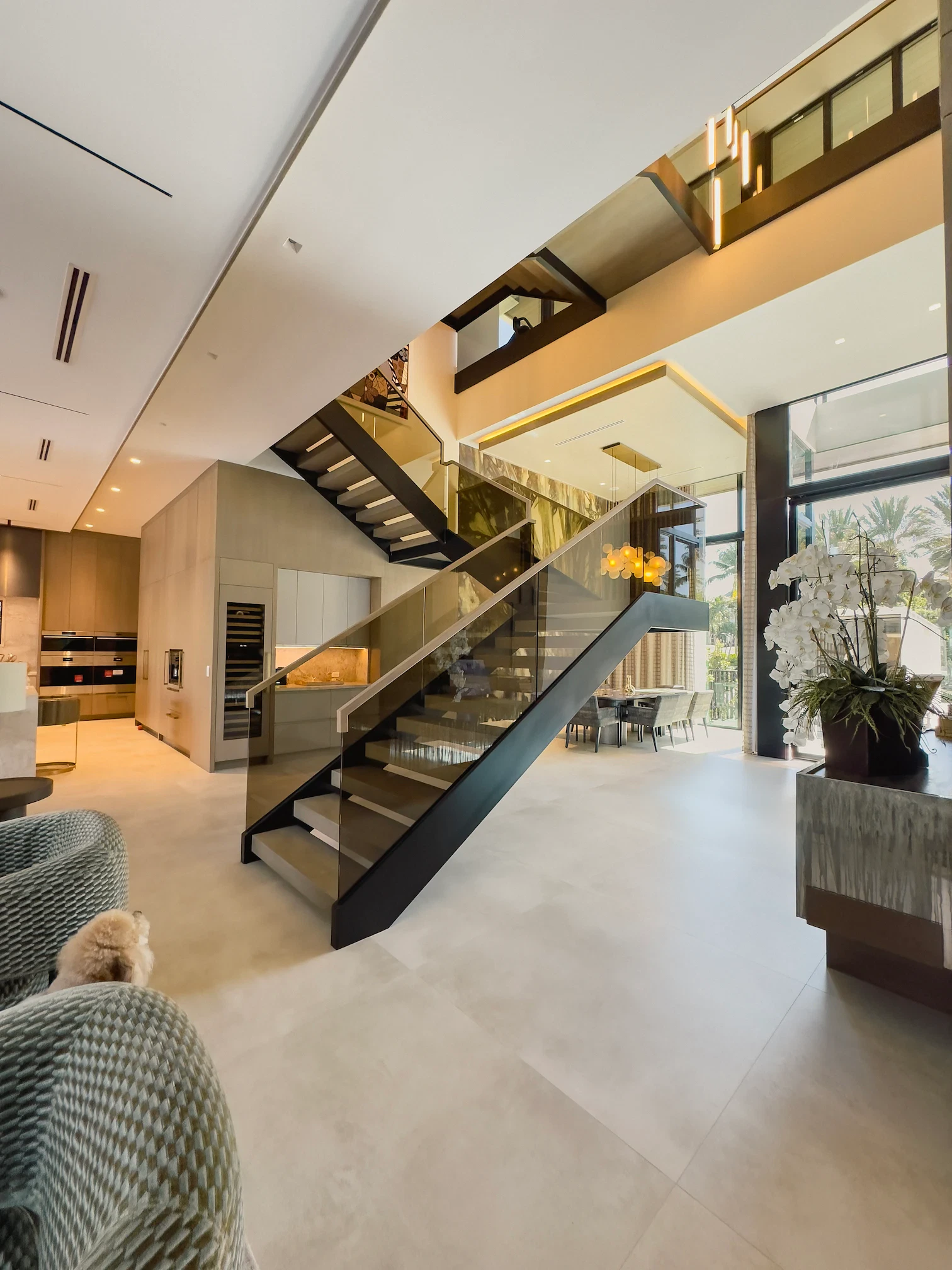 Glass Railing | S Ocean Blv Residence