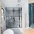 High-quality glass shower enclosures featuring frameless and framed designs, mirrors, and stylish hardware for modern bathrooms.
