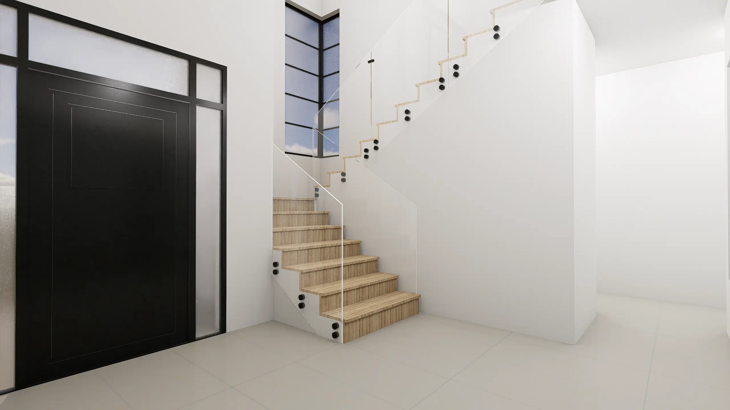 Glass Railing | Lake Ave Residence