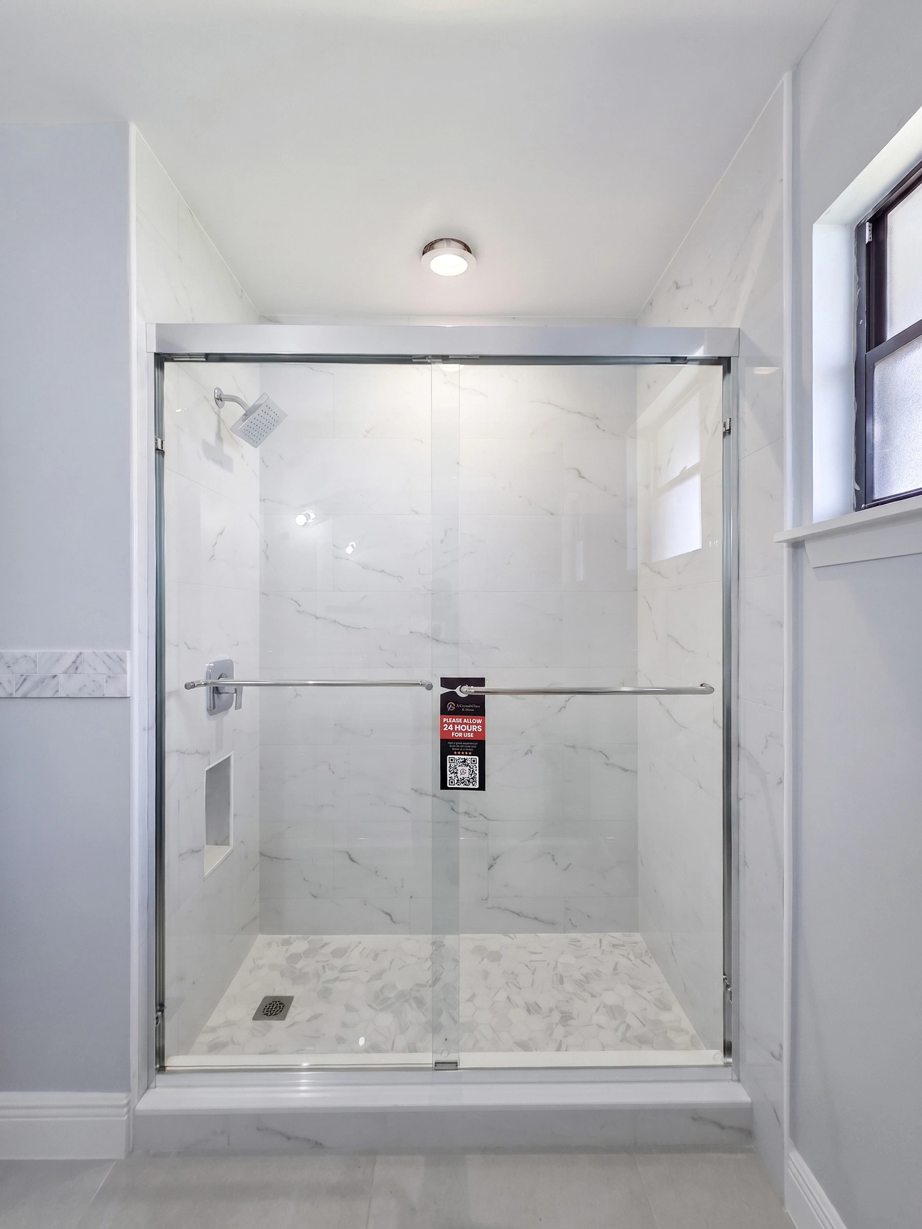 Shower Enclosure | Staghorn Street Residence