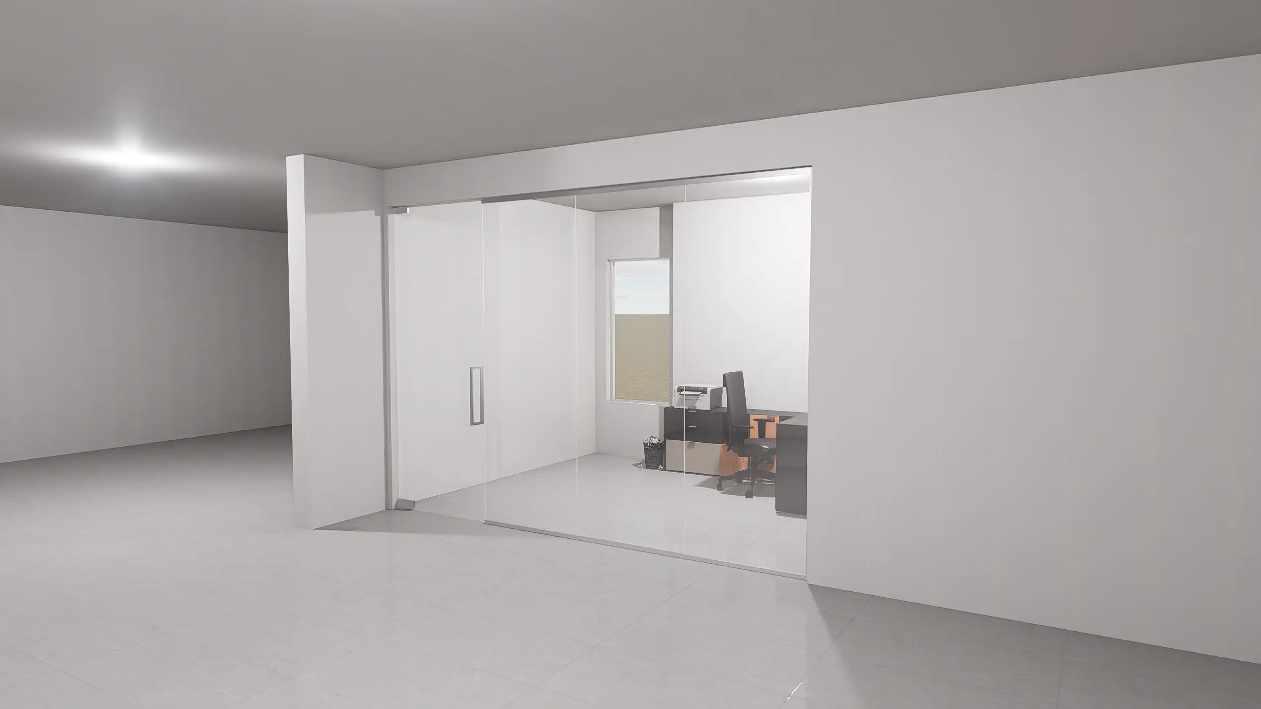 Glass Partition | Narcissus Ave Office