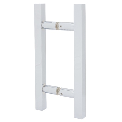 High-quality glass door handle for elegant home or office decor.