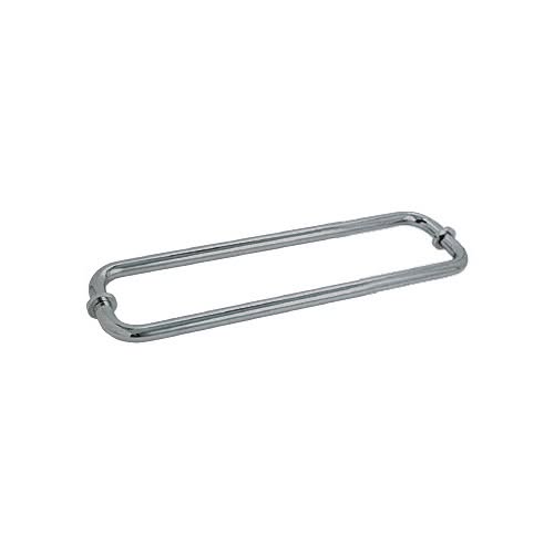 Stainless steel towel bar for glass and mirror installations. Durable, sleek, and perfect for bathroom decor.
