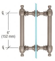 High-quality glass and metal railing fixture with durable construction for secure glass support.