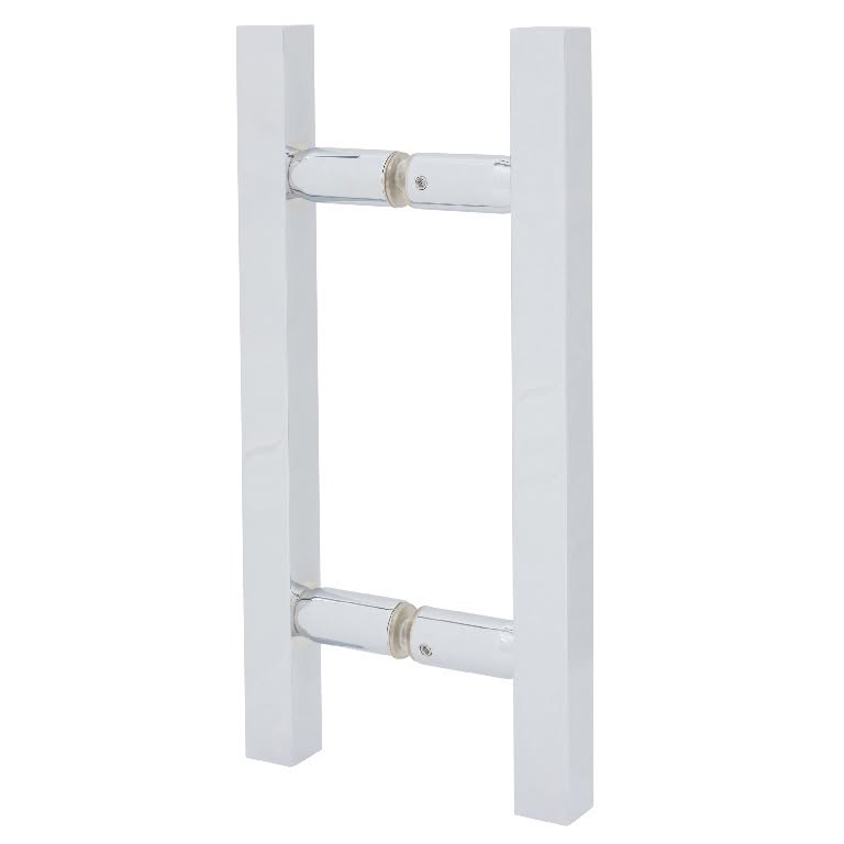 High-quality glass door handle for elegant home or office decor.