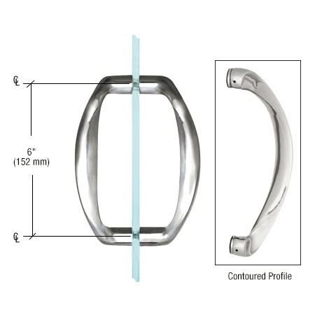 High-quality glass door handle with sleek, durable design. Perfect for enhancing the look of any glass installation.