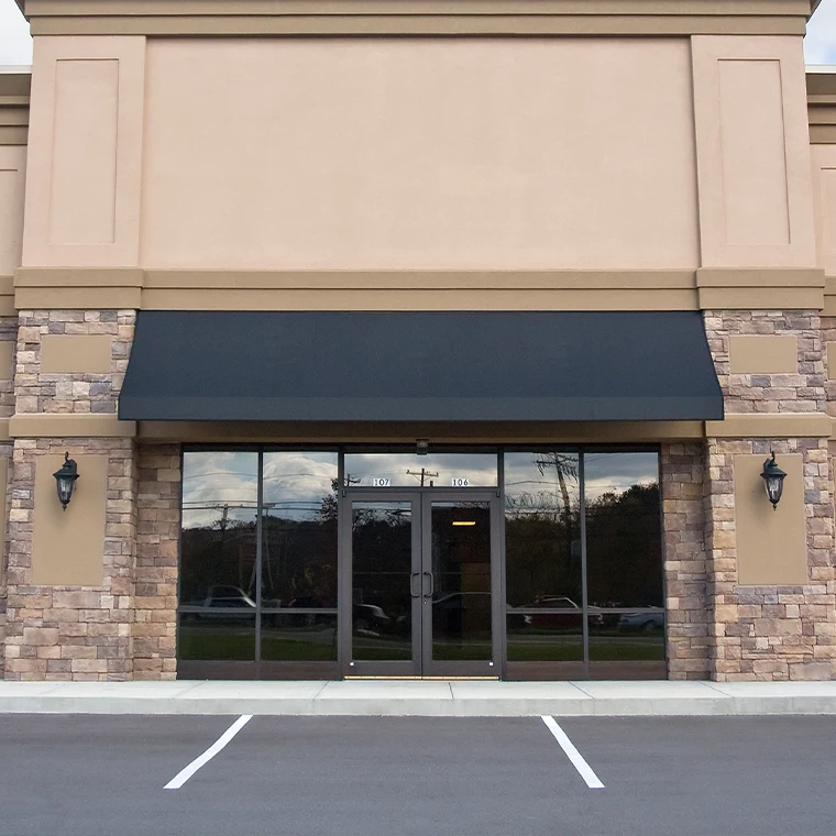High-quality glass and mirror installation services for commercial buildings.