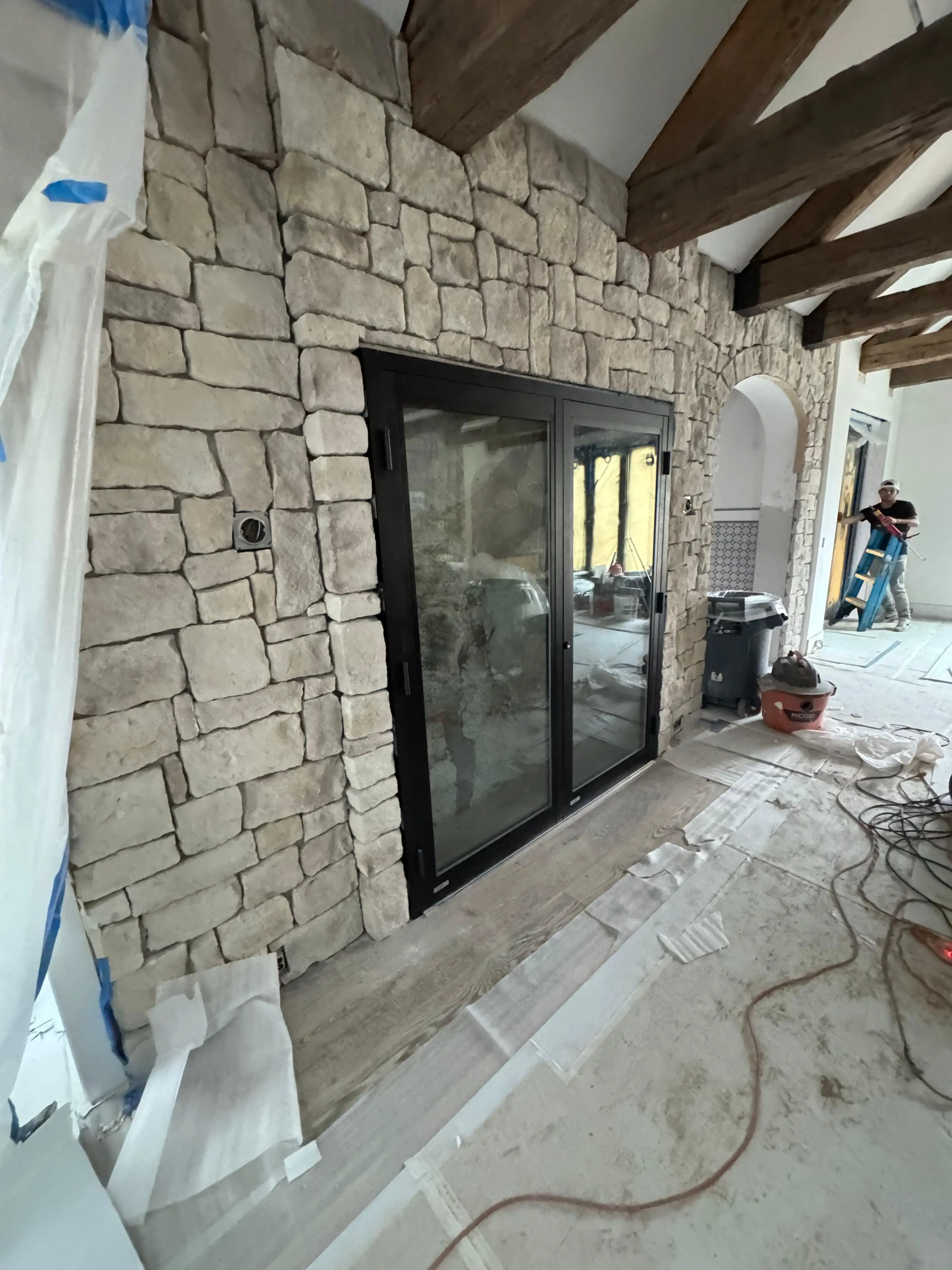 High-quality glass sliding door enhancing home aesthetics and functionality.